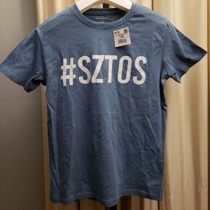 RESERVED Boys Euro T-Shirt Blue #SZTOS Size 12